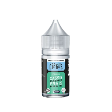 Concentré Cassis Frais 30ml de la gamme cirkus