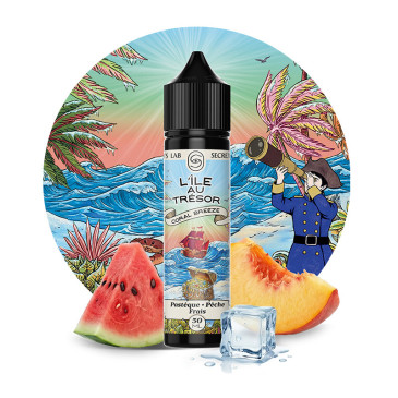 E-liquide Coral Breeze 50ml de la marque Secret's LAb