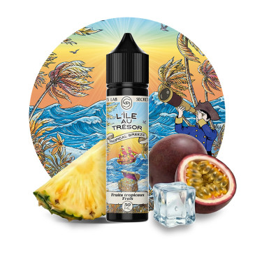 E-liquide Tropical Breeze 50ml de la marque Secret's LAb