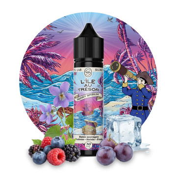 E-liquide Berry Breeze 50ml de la marque Secret's LAb