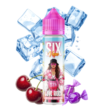 E-liquide Love Rider 50ml de la gamme SIX Vape chez Klopina