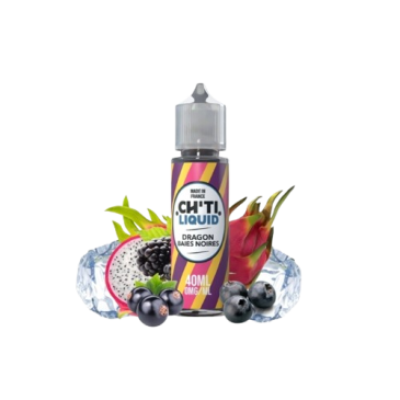 E-liquide Dragon Baies Noires 40ml de la marque Chti Liquid