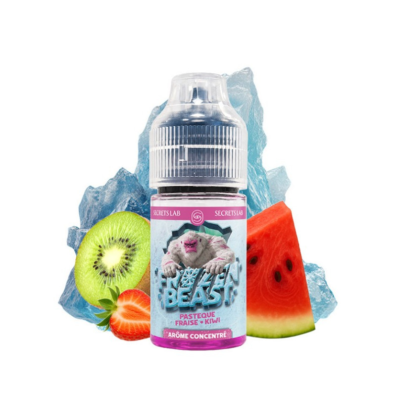 Concentré Frozen Beast Pastèque Fraise Kiwi 30ml de la marque Secret's LAb