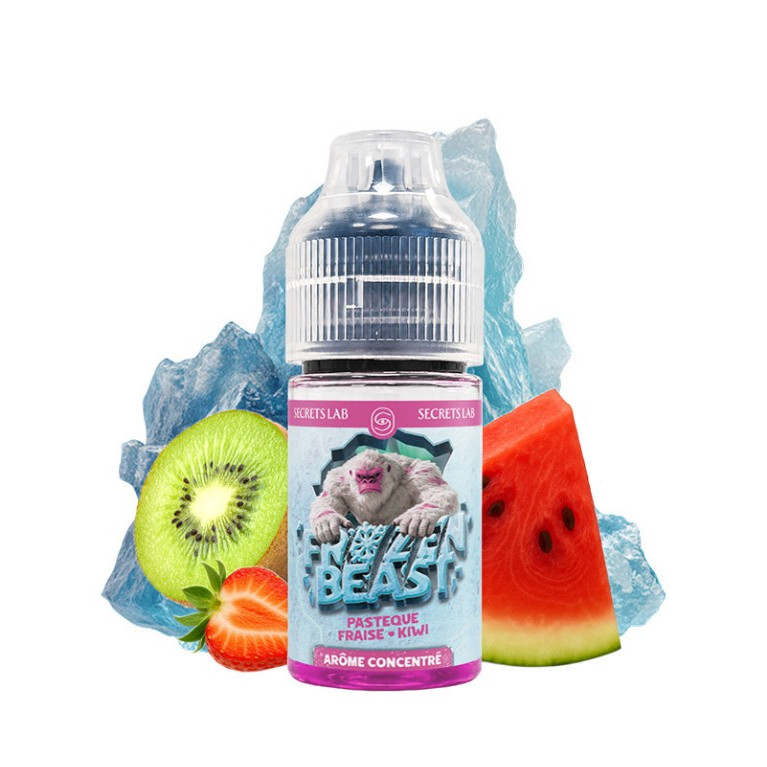 Concentré Frozen Beast Pastèque Fraise Kiwi 30ml de la marque Secret's LAb