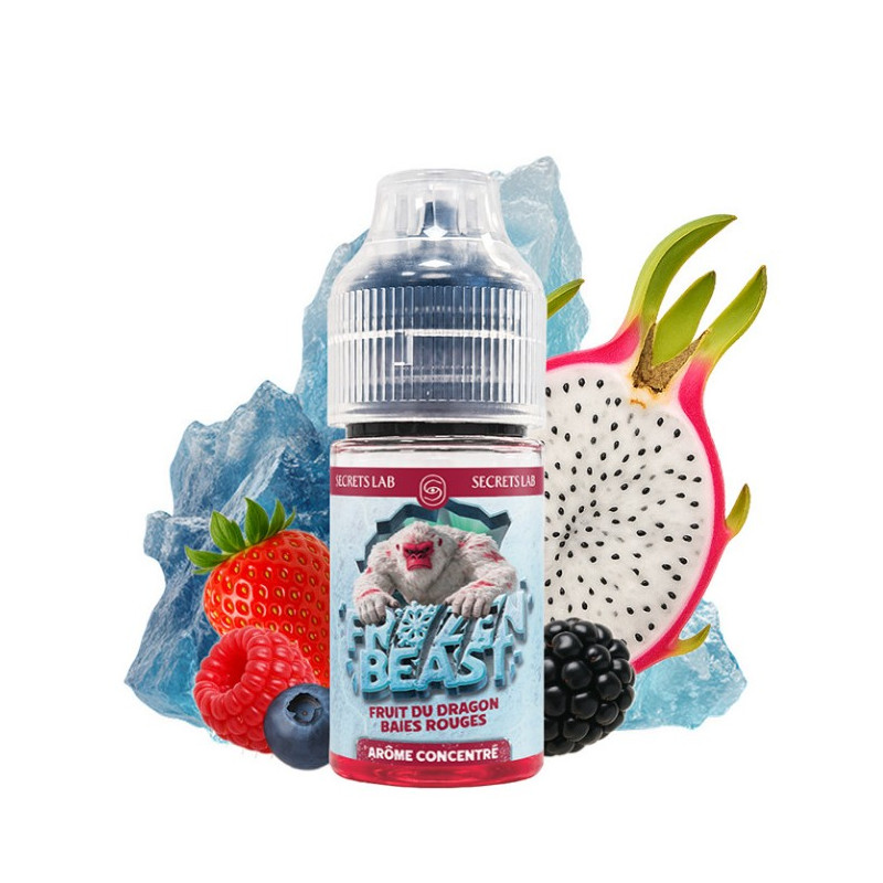 Concentré Frozen Beast Fruit du Dragon Baies rouges 30ml de la marque Secret's Lab