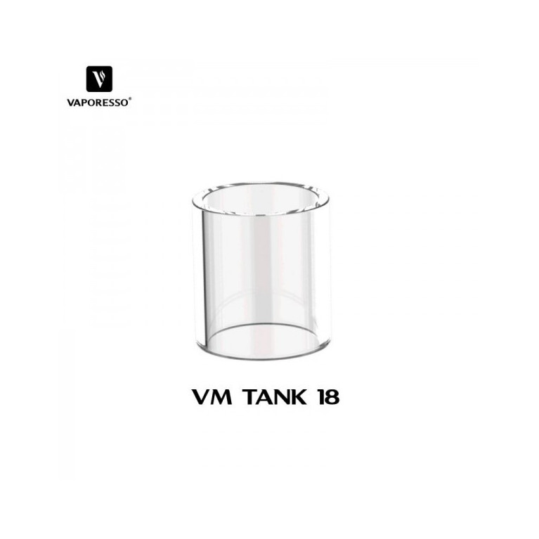 Tube pyrex pour VM Tank 18 fabriqué par Vaporesso