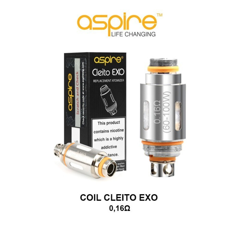 Résistance Cleito de la marque Aspire chez Klopina