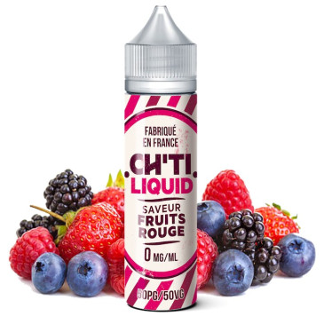 E-liquide Fruits Rouges 40ml de Chti Liquid | Fruité et savoureux