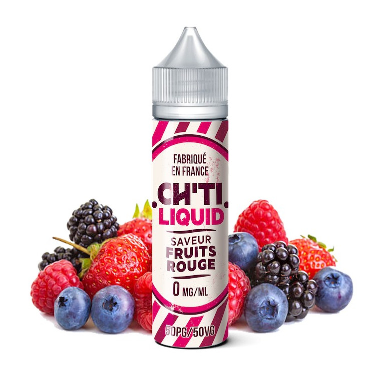 E-liquide Fruits Rouges 40ml de Chti Liquid | Fruité et savoureux