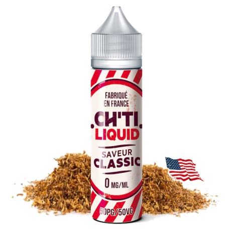 E-liquide Classic 40ml de la marque Chti Liquid