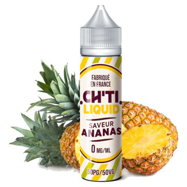 E-liquide Ananas 40ml de la marque Chti Liquid | 