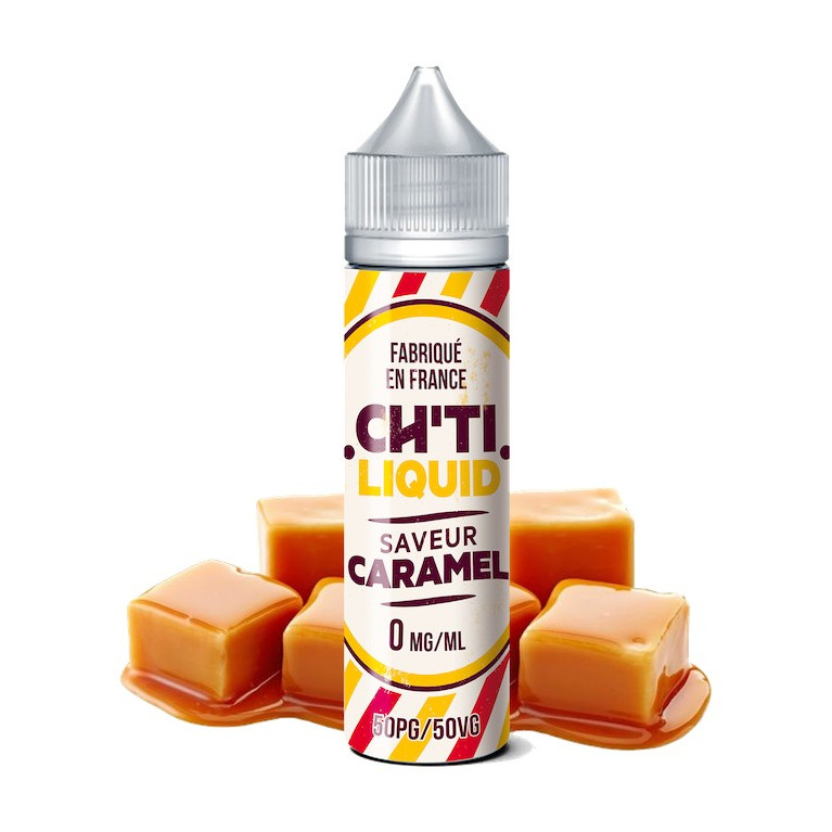 E-liquide Caramel 40ml de la marque Chti Liquid | Gourmand