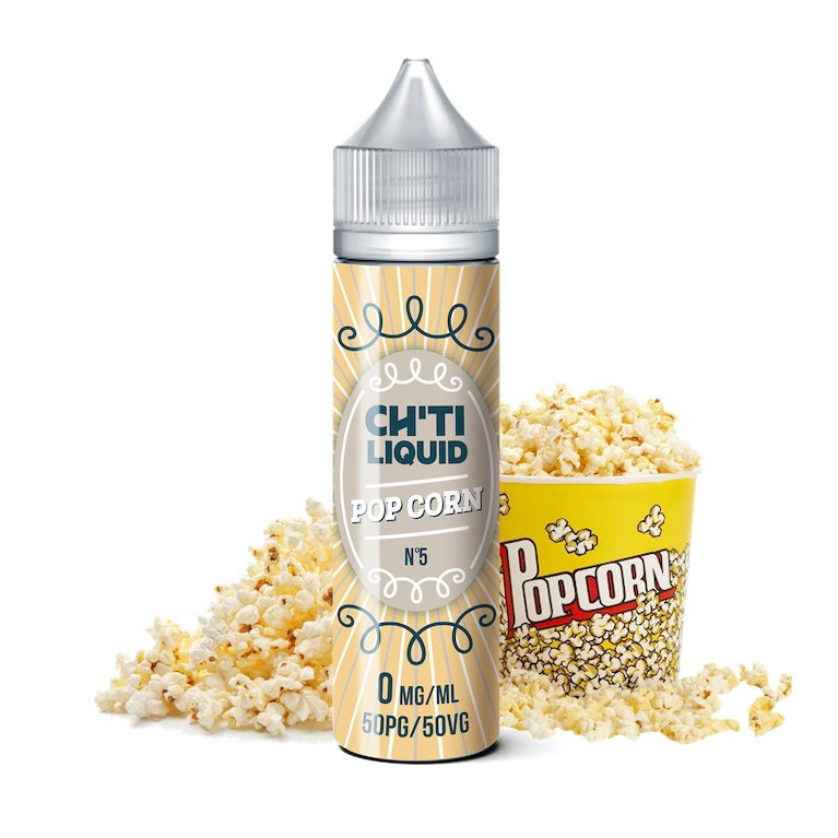 E-liquide Popcorn 40ml de la marque Chti Liquid | 