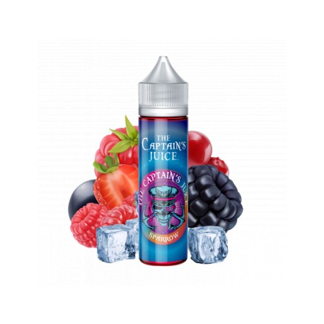 E-liquide Sparrow 50ml de la gamme Captain's Juice