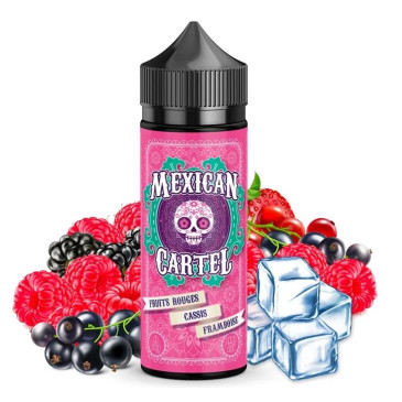 E-liquide Fruits Rouges Cassis Framboise de la marque Mexican Cartel