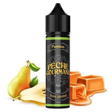 E-liquide Poire Caramel 50ml de la marque Liquide Lab 