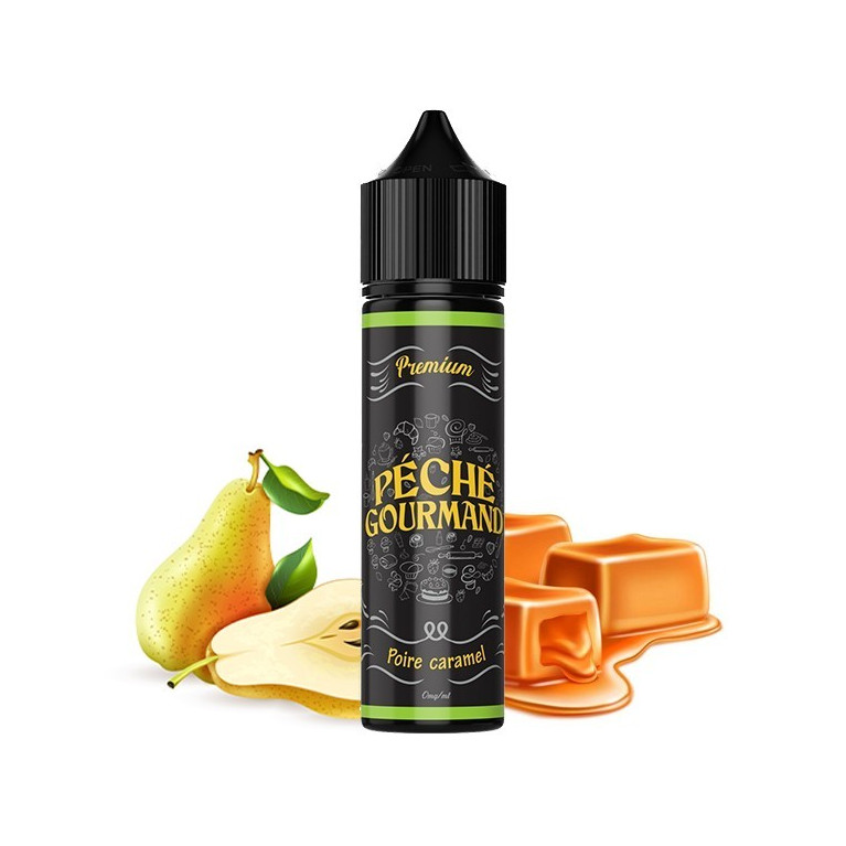 E-liquide Poire Caramel 50ml de la marque Liquide Lab 
