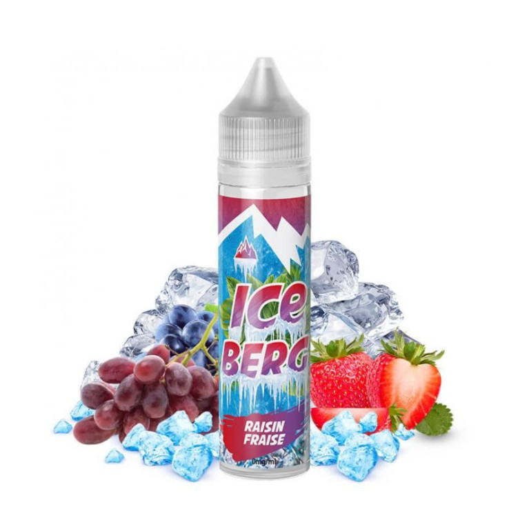 E-liquide Iceberg Raisin Fraise de la marque LiquideLab 