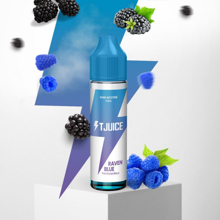 E-liquide Raven Blue de la marque T-Juice|