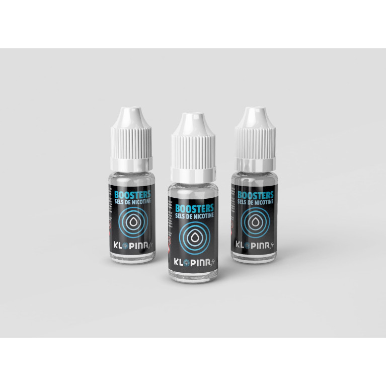 Booster aux sels de nicotine 50/50 10ml de la marque Klopina