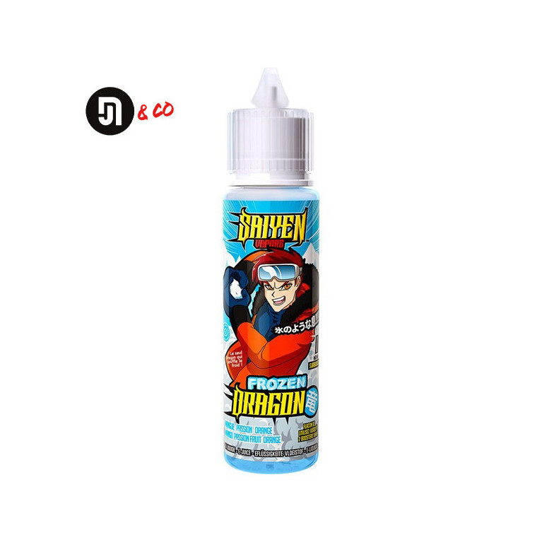 E-liquide Frozen Dragon de la marque Saiyen Vapors| Fruité et savoureux