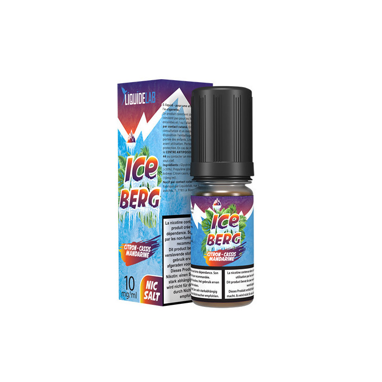 E-liquide Citron Cassis Mandarine Salt de la marque Liquide Lab 