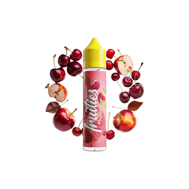E-liquide Pomme Cerise de la gamme Fruities chez Klopina