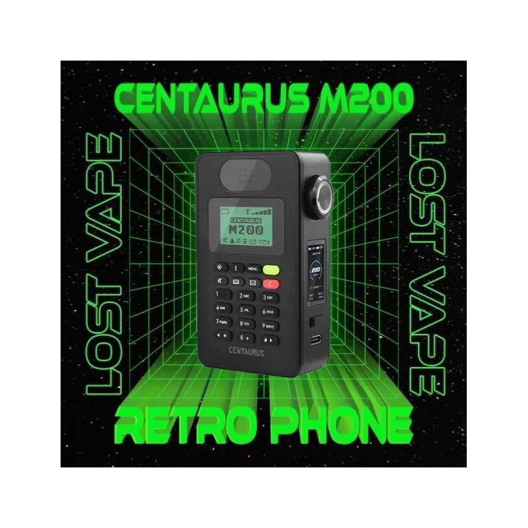 Box Centaurus M200 Rétro Phone Édition Limitée de la marque Lost Vape chez Klopina