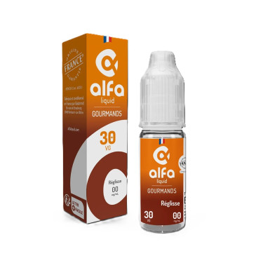 E-liquide Réglisse de la marque Alfaliquid chez Klopina