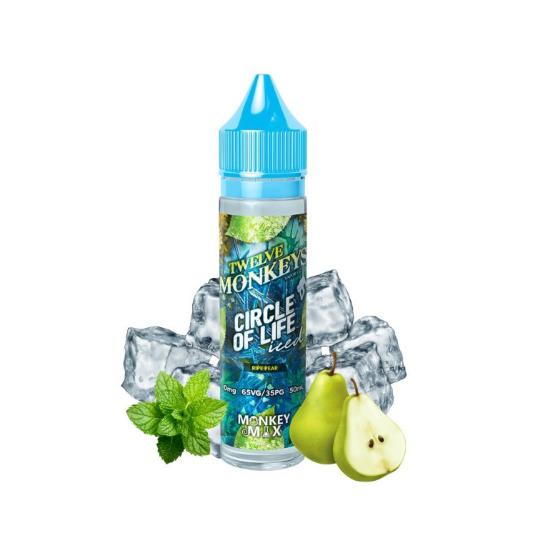 E-liquide Circle of Life Iced 50ml de la gamme Twelve Monkeys Ice Age 