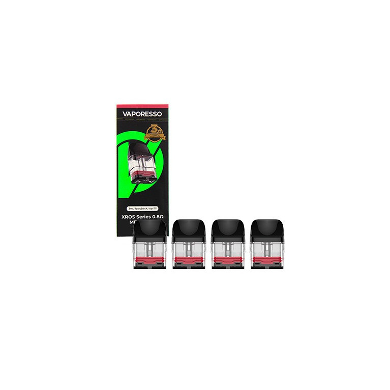 Cartouches Xros Series 3ml Corex 3.0 par 4 - Vaporesso