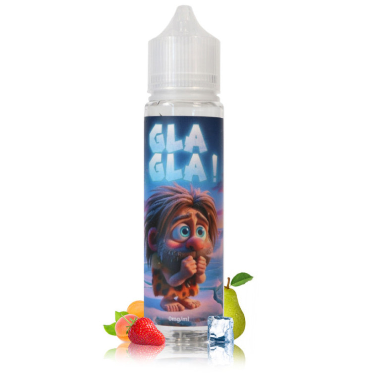 E-liquide Glagla! Poire Abricot Fraise 50ml de la marque O'Jlab