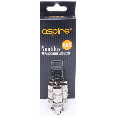 Lot de 5 Résistances BVC pour Nautilus de la marque Aspire