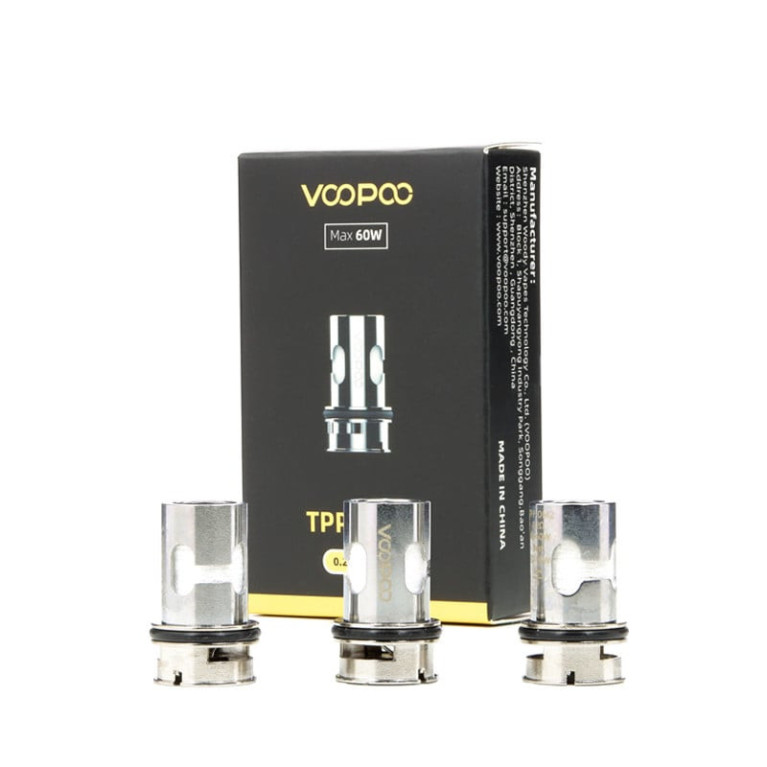 Lot de 3 Résistances TPP de la marque Voopoo chez Klopina