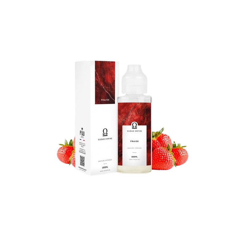 E-liquide Fraise de la marque Cloud empire