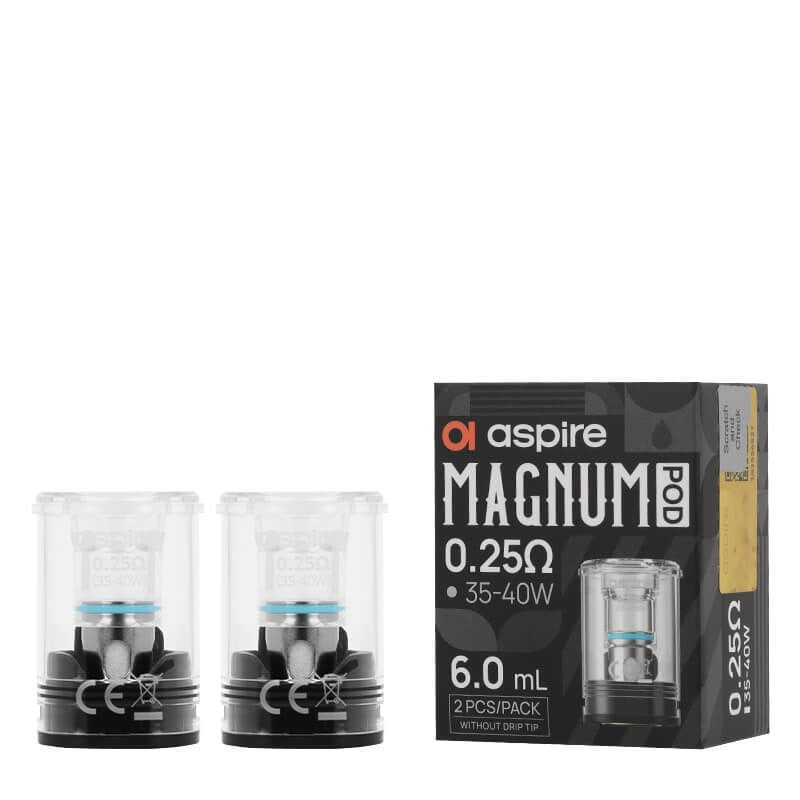 Lot de 2 cartouches pour la E-Chicha Magnum de la marque Aspire