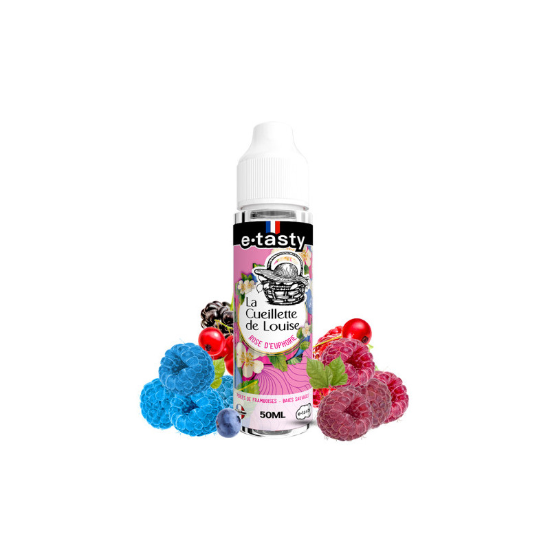 E-liquide Rose d'euphorie de la gamme La Cueillette de Louise